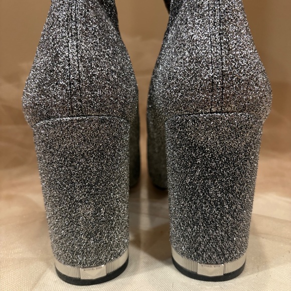Michael Kors Silver Metallic Bootie, sz 11 (10) - Picture 7 of 10